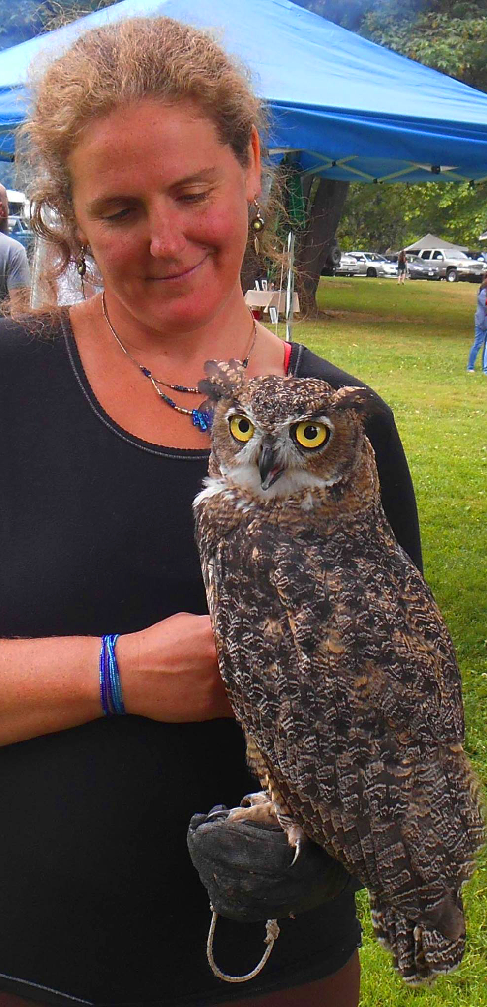 lindsay-with-great-horned-owl